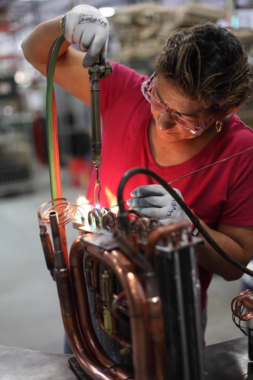 Dometic Factory - brazing